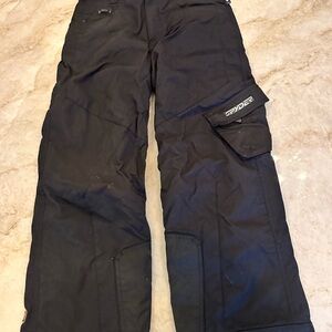 Spyder Kids Black Cargo Pants